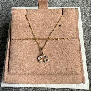 Melanie Auld Zodiac Pendant and Chain